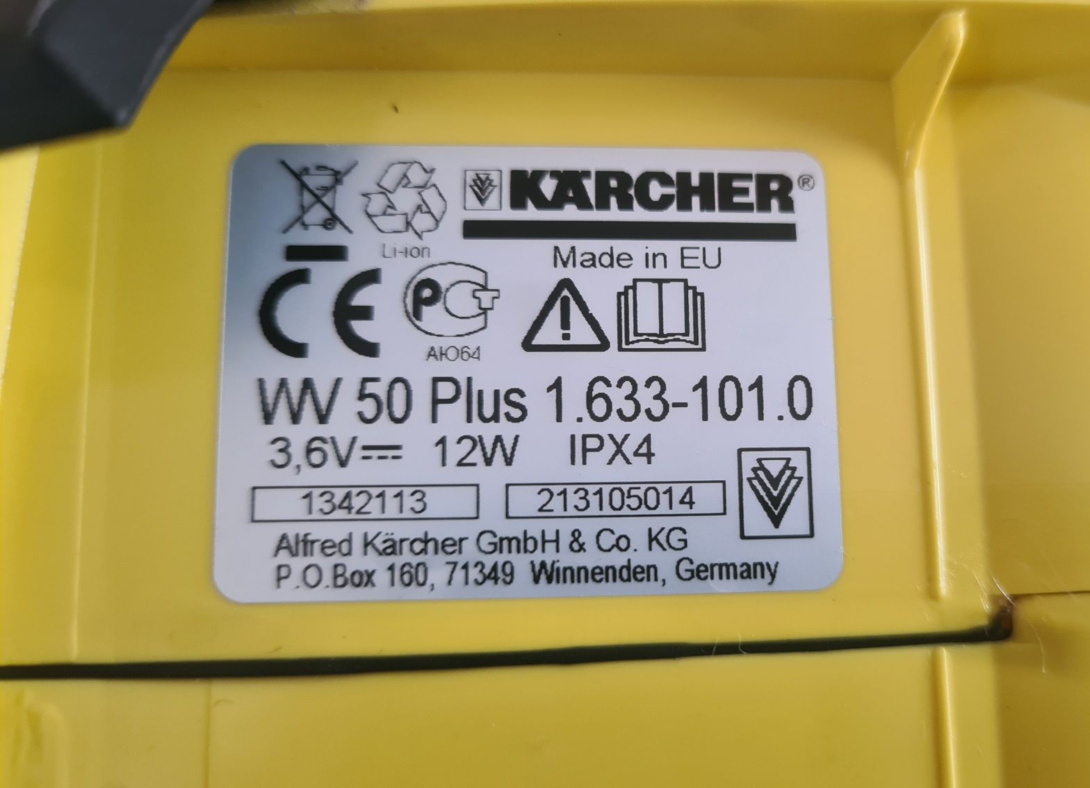 Myjka do okien Karcher WV50