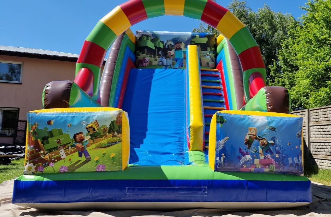 WYNAJEM - Zjeżdżalnia, Dmuchaniec, Euro Bungee, Piana Party, Wata