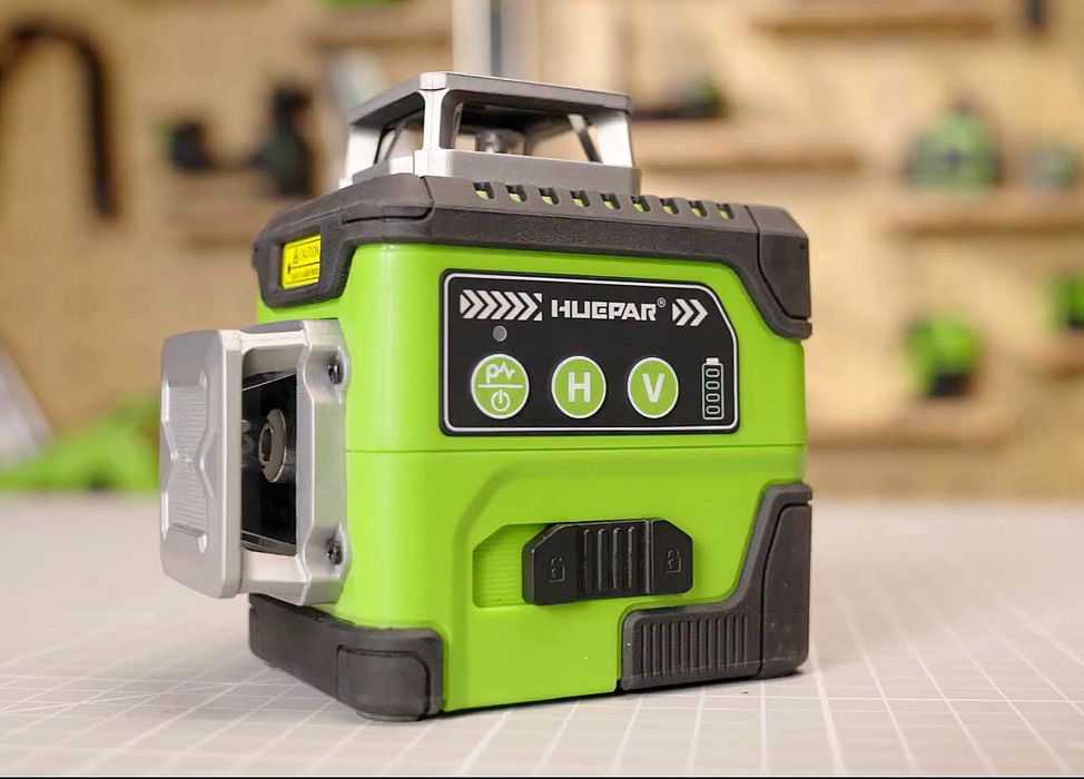 Huepar 3D YO3CG 12 лінійний лазерний рівень