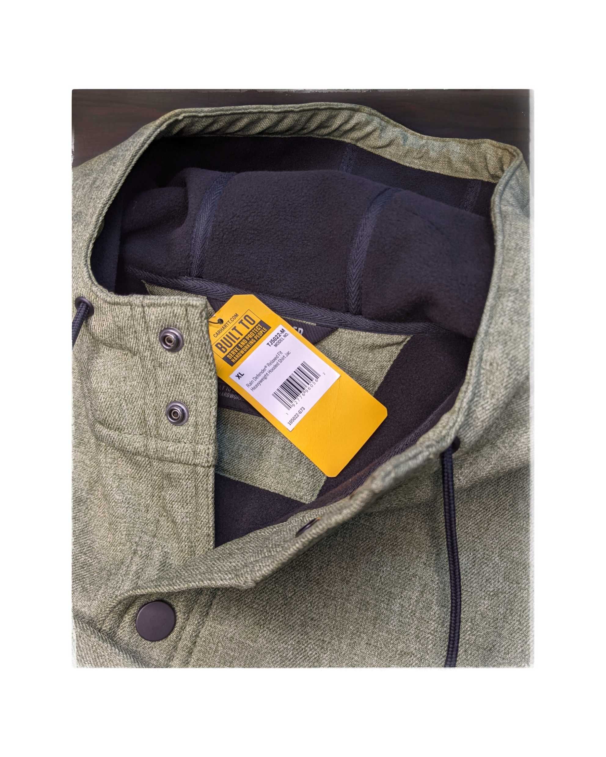ОРИГИНАЛ Carhartt Relaxed Fit Hooded Shirt куртка демисезонная мужская