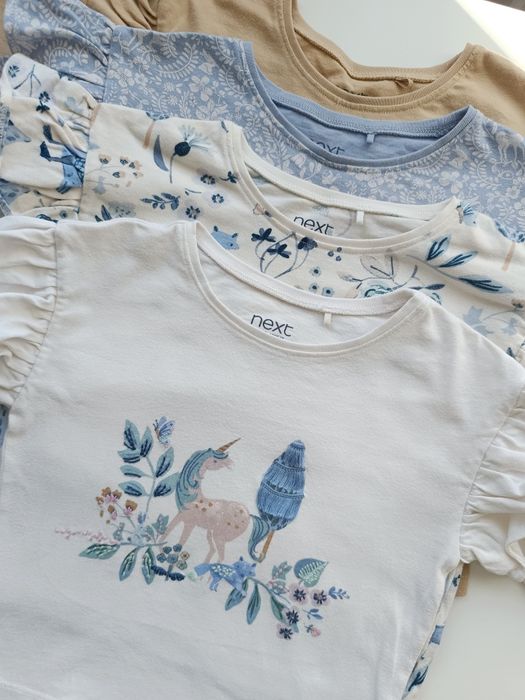 Koszulki Next 4 szt. r.104