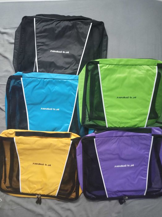 Organizery do szafy/ walizki- Nowe komplet 3 szt