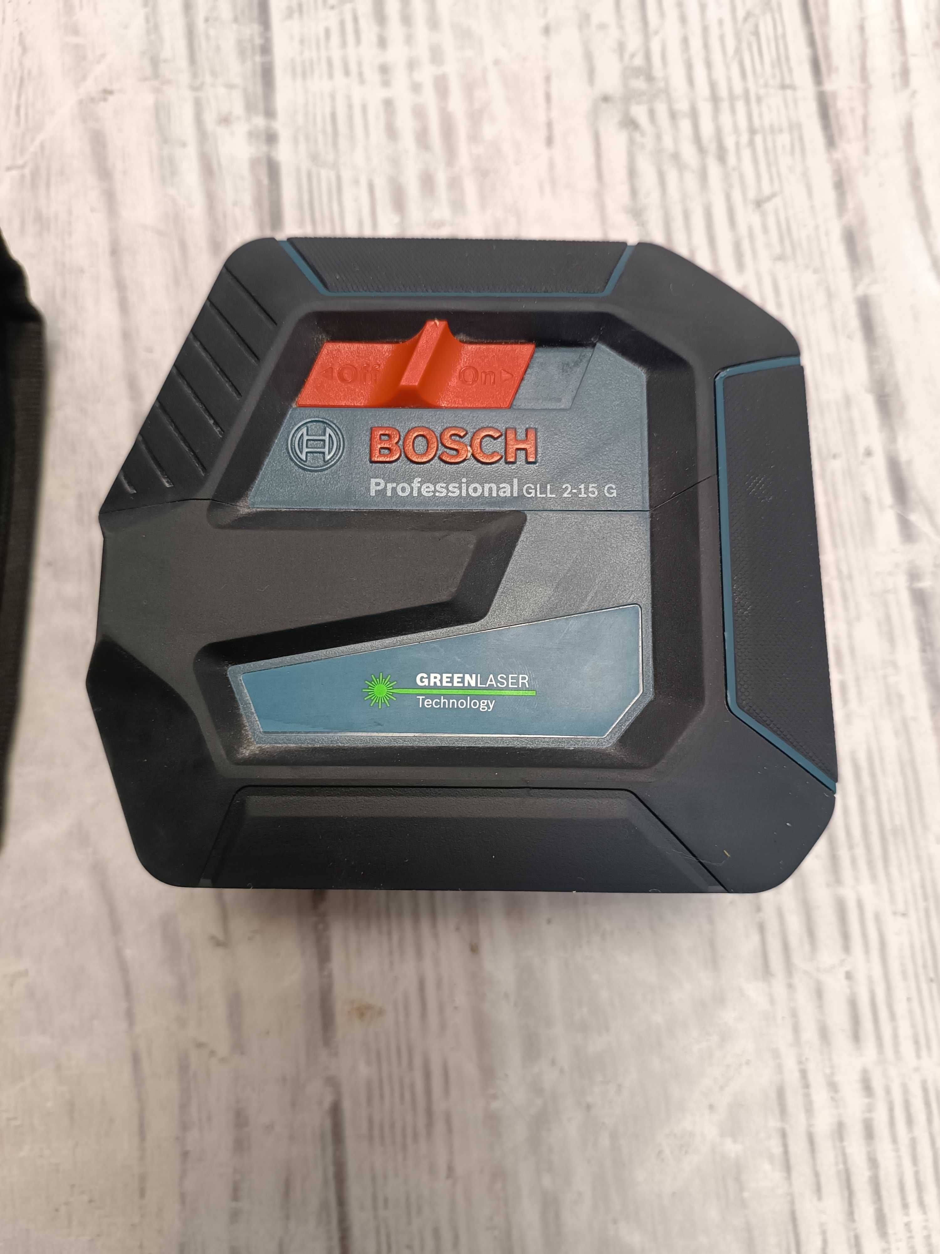 Bosch GLL 2-15 G лазерний нівелір, зелений промінь