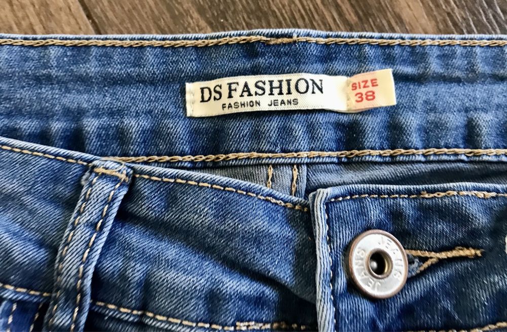 Spodnie jeansowe damskie/młodzieżowe, DS Fashion, rozm. 36