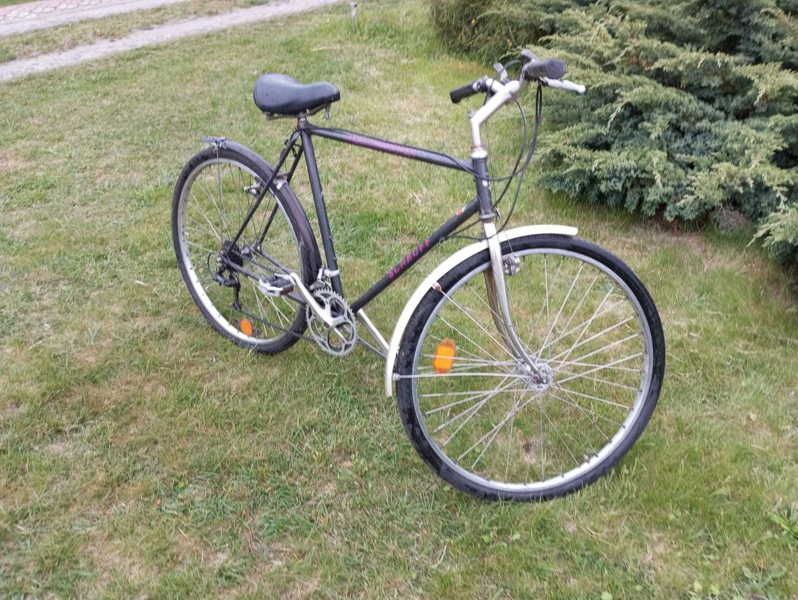 Niemiecki rower aluminiowy retro SCHAUFF Shimano Deore LX