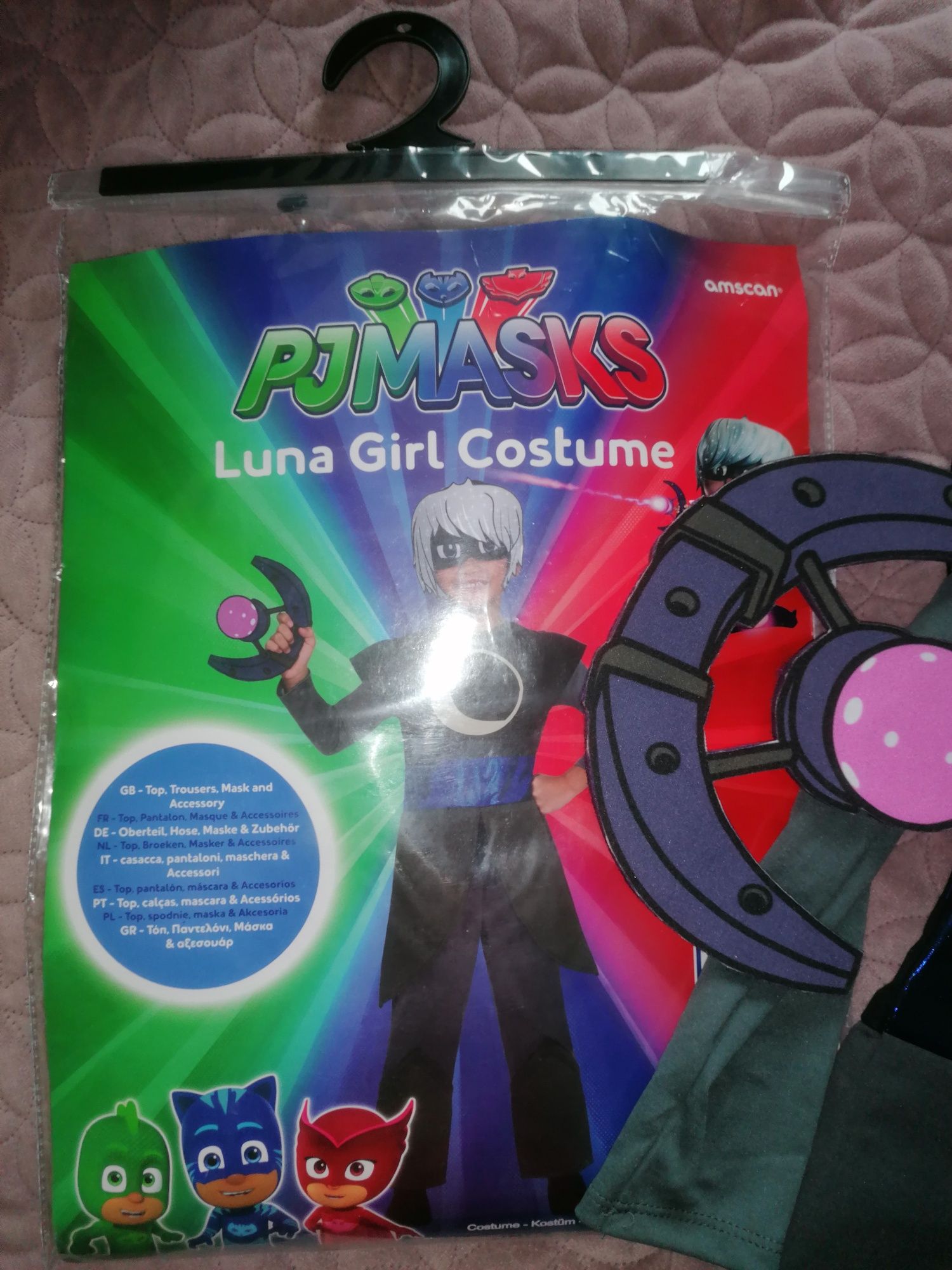 Kostium Luna Girls PJ Masks Pidżamersi