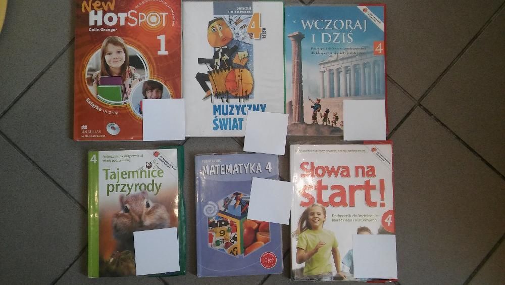 zestaw książek do 4 klasy szkoły podstawowej