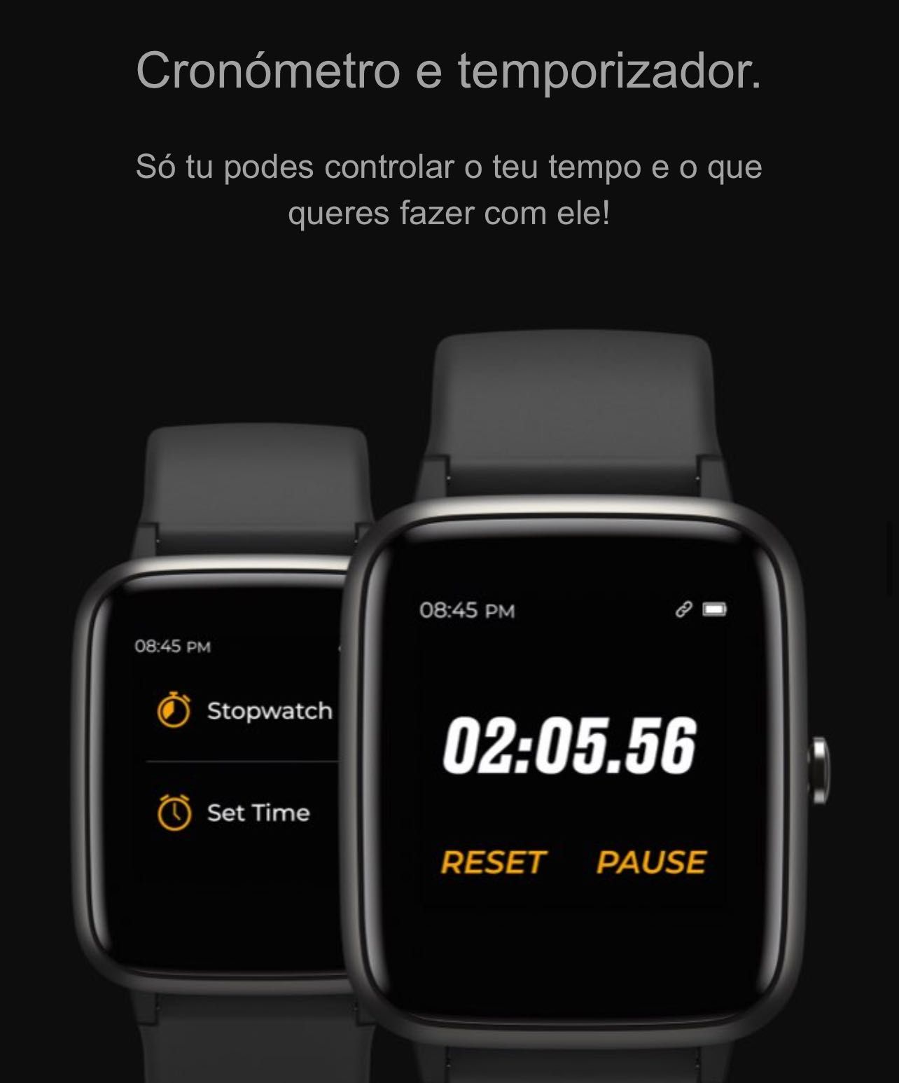 Smartwatch UBIQ GPS - Novo/Não usado