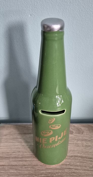 Skarbonka butelka Nie piję oszczędzam