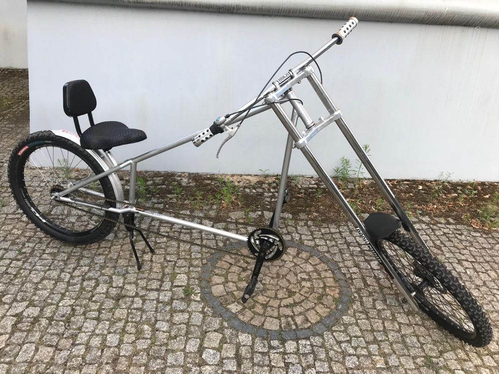 Rower chopper bobber własny projekt