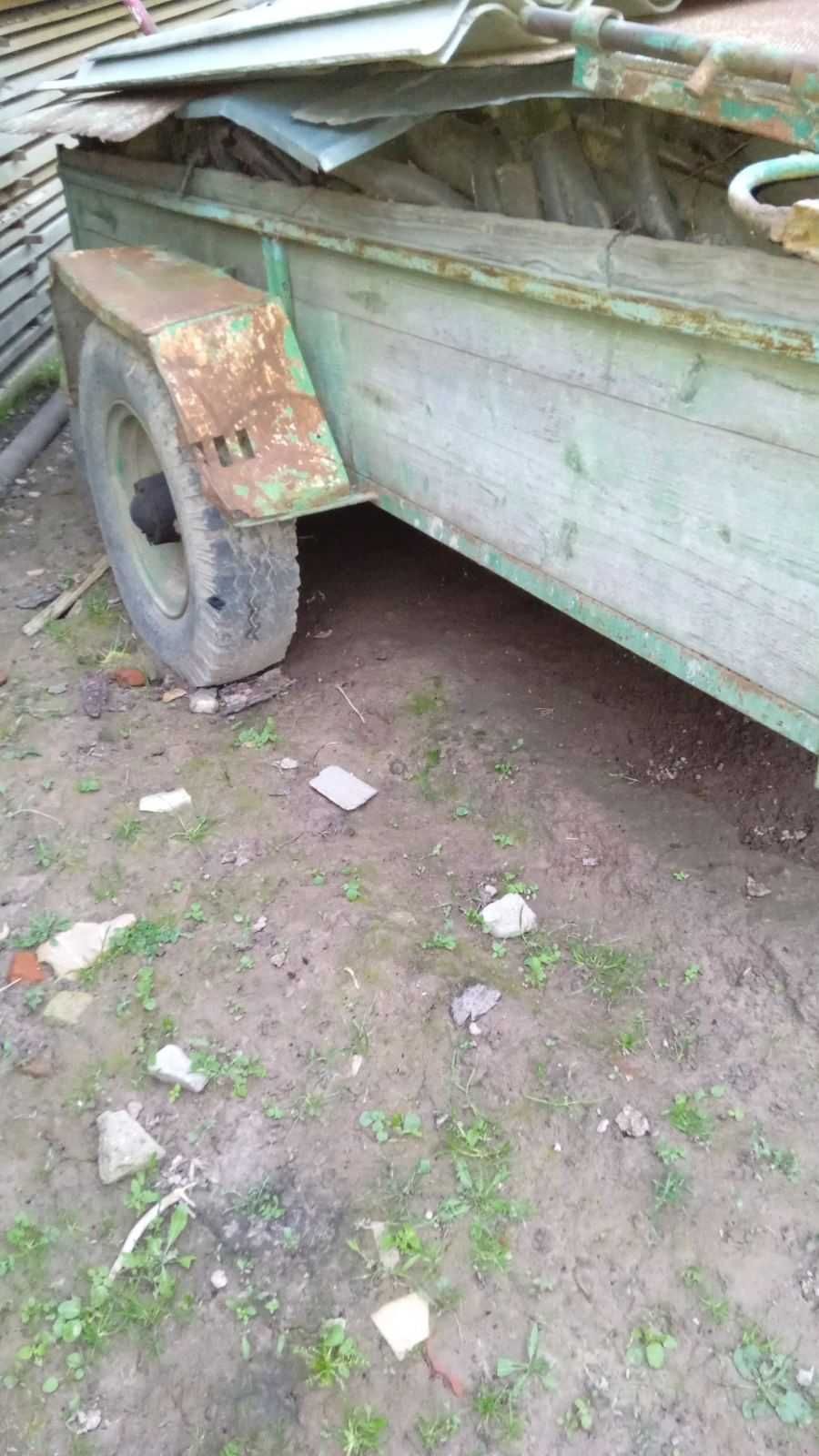 Продається причеп одноосний саморобний