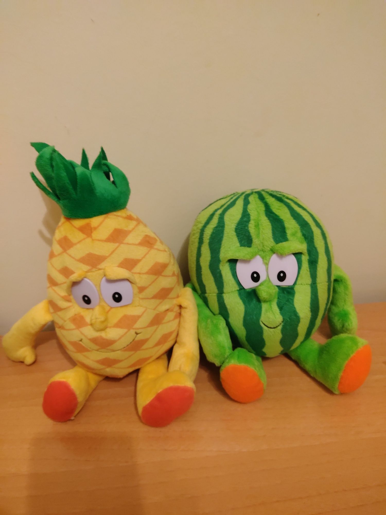 Peluches coleção frutas e vegetais lidl