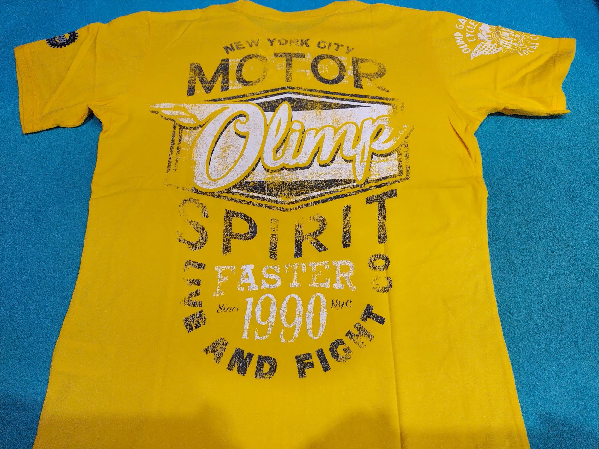 Super Koszulka Olimp MOTOR SPIRIT Yellow Ostatnie SZTUKI!!!