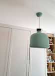 Sprzedam zestaw lamp turkusowych - 2 szt.