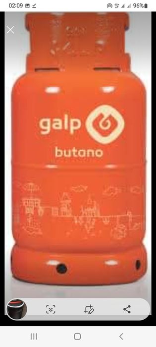 Aquecedor com botija vazia