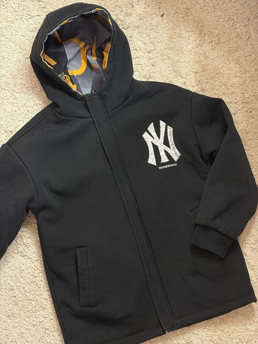 Куртка осіння двостороння 146-152 на хлопчика