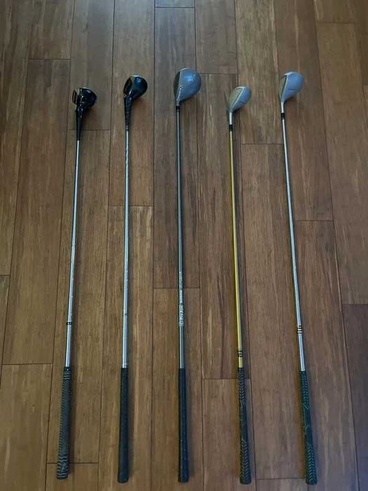 Zestaw kijów golfowych – TaylorMade, ProAce, Regent -unikatowe modele!