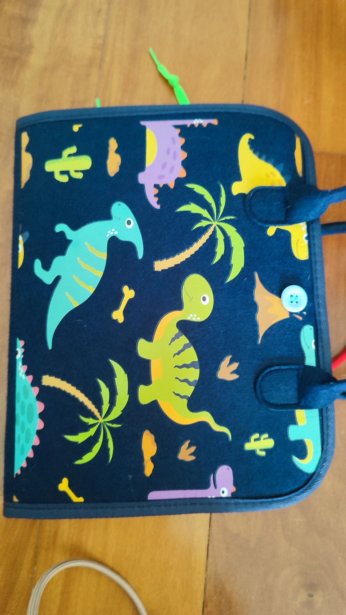 Busy Board Toddler - mala atividades sensoriais Montessori