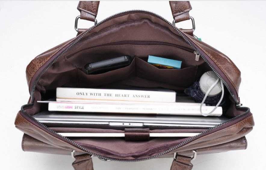 Стильна сумка для ноутбуку та документів+ клатч БЕЗКОШТОВНО