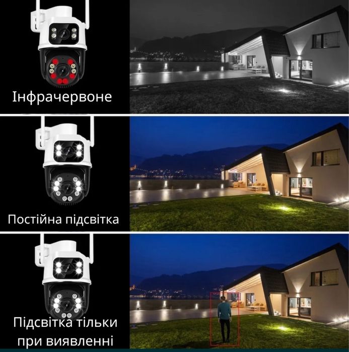 15МП zoom 10x уличная поворотная камера видеонаблюдения
