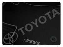 Dywaniki samochodowe welurowe do Toyota Corolla Hybryda 2019-, 4szt.