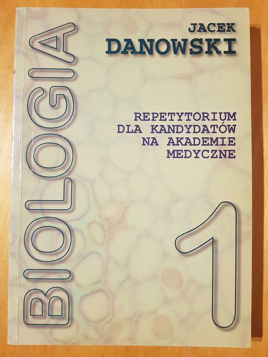 Książka Biologia J.Danowski repetytorium dla kand na uczelnie medyczne