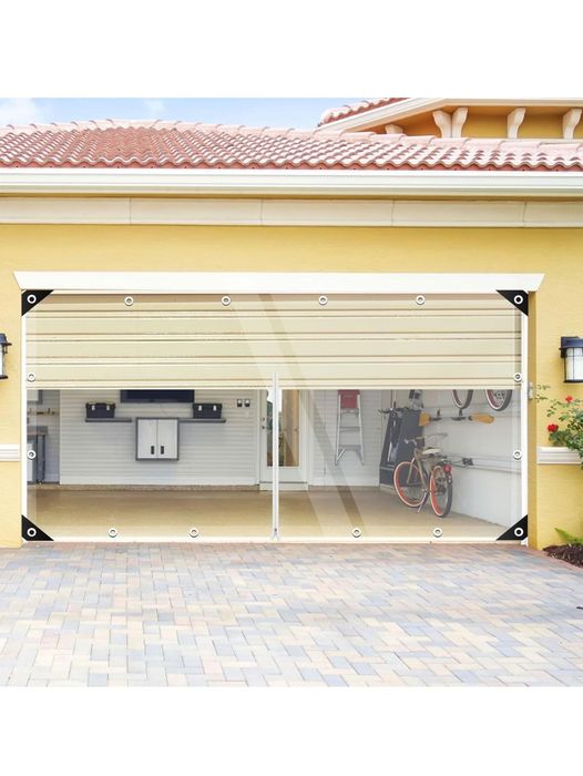 Lona transparente nova embalada ainda 3x3M