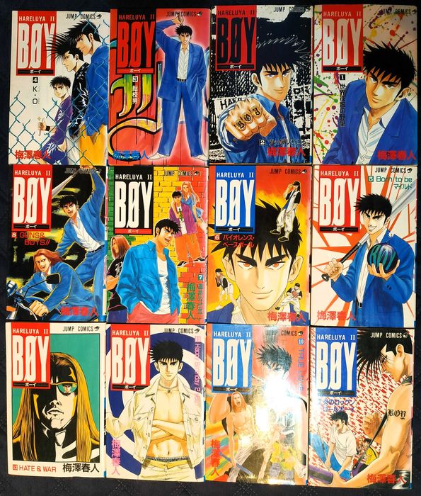 Japanese manga | "Hareluya II BØY" vol. 1-12