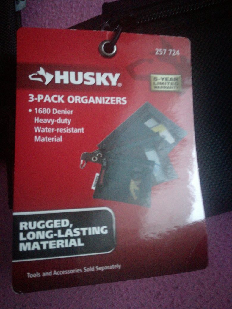 Husky 3pack organizer z USA