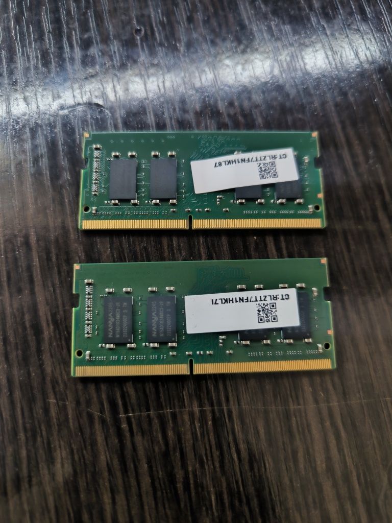 Оперативна пам'ять ОЗУ 2 планкі по 8GB. Майже нові, повністю справні