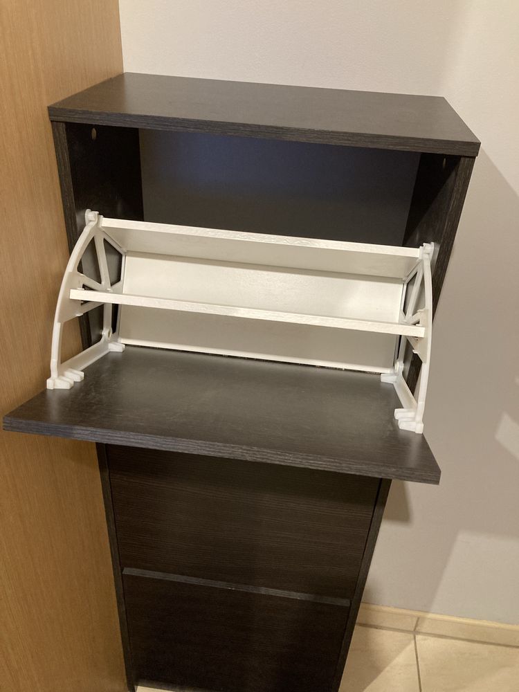 Szafka na buty IKEA BISSA wysoka 3 przegrody na 12 par butów
