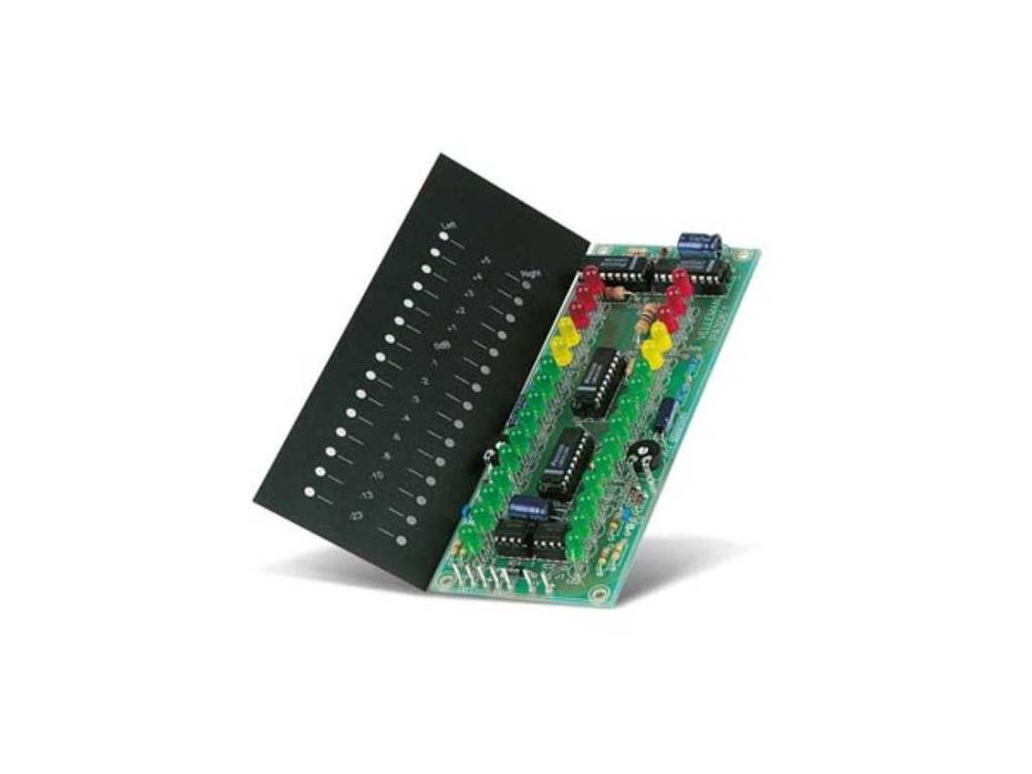 Vuímetro Estéreo de Precisão 2 x 15 LED'S