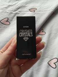 Lakier do paznokci Avon Crushed Crystals 10ml Lilac Pink.