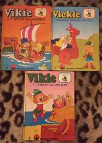 Livros Clássicos do Vikie de 1974  N°1 ,2 e 3