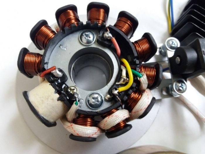 ЗАЖИГАНИЕ CDI 12V для ЯВА, ИЖ 70, 140, 200W без акб, цена-качество!