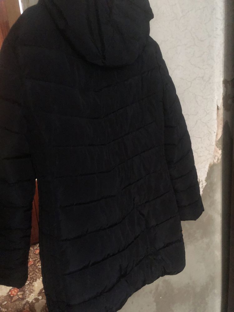 Женская удлиненная курточка/пальто/пуховик