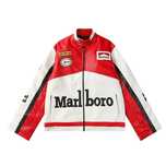Kurtka Skórzana Marlboro Vintage Motocyklowa UNIKAT