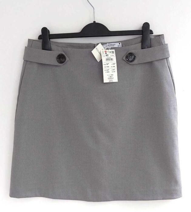 Spódnica XL 42 Reserved szara Nowa z metką