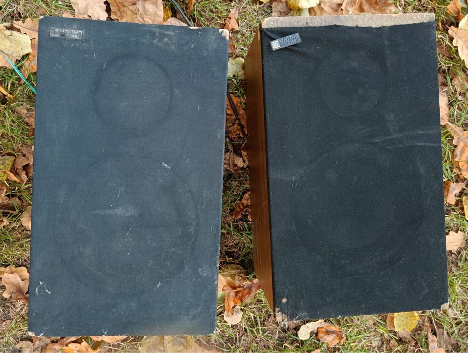 Kolumny glosnikowe Unitra Tonsil vintage PRL oryginalne