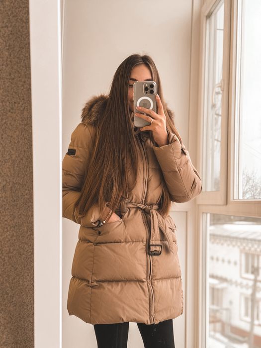 Куртка Burberry з натуральним хутром