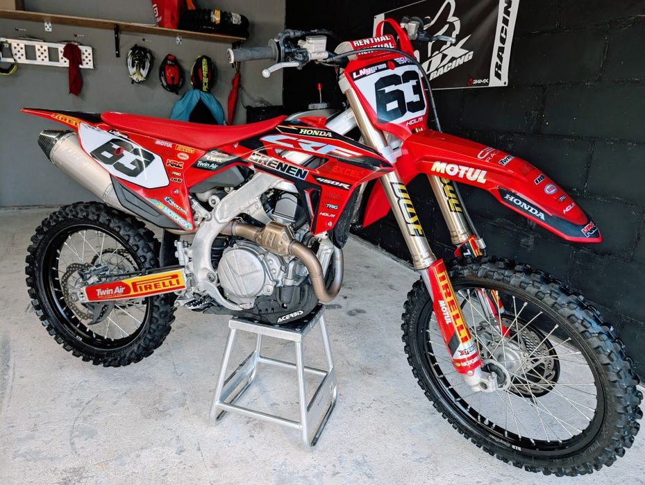 Honda CRF 450 rok 2023 Full system HGS, One Gripper, oslony stan bardz