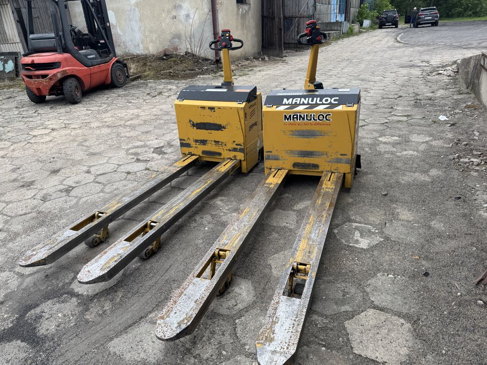 Paleciak elektryczny 4000 kg Samag 2017 r udźwig 4 Tony widły  215 cm