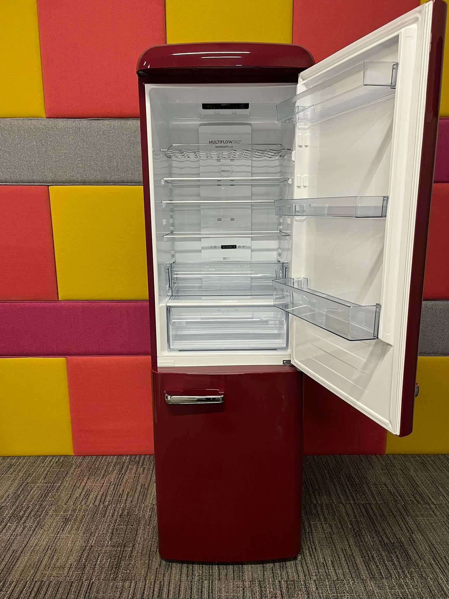 Lodówka Gorenje Retro wolnostojąca ONRK619DR jak nowa okazja!