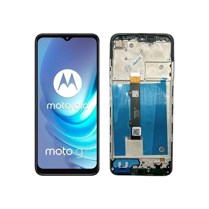 Wyświetlacz Ekran Lcd Do Motorola Moto G50 Ramka