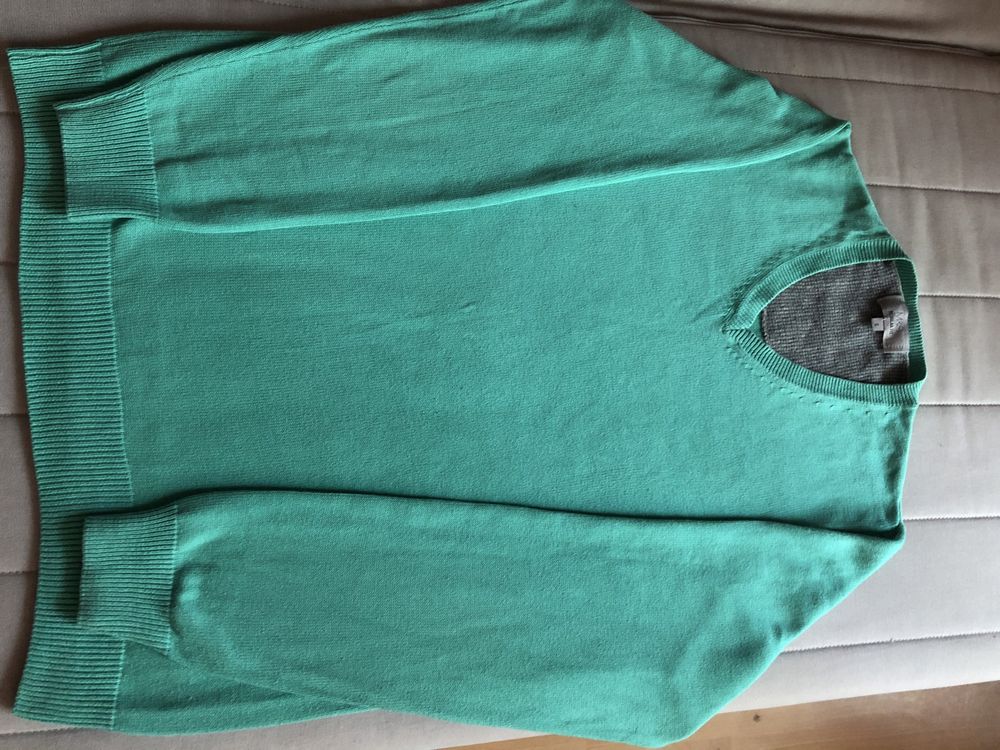 Sweter meski m&s Marks & Spencer S w serek taliowany modny