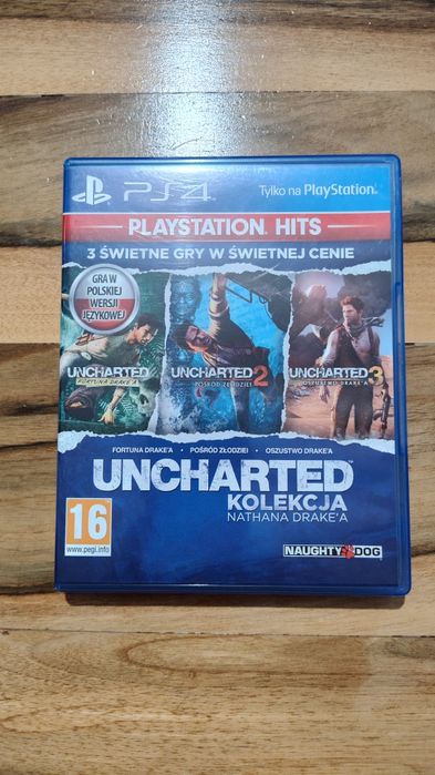 Gra na PS4 Unchartes kolekcja