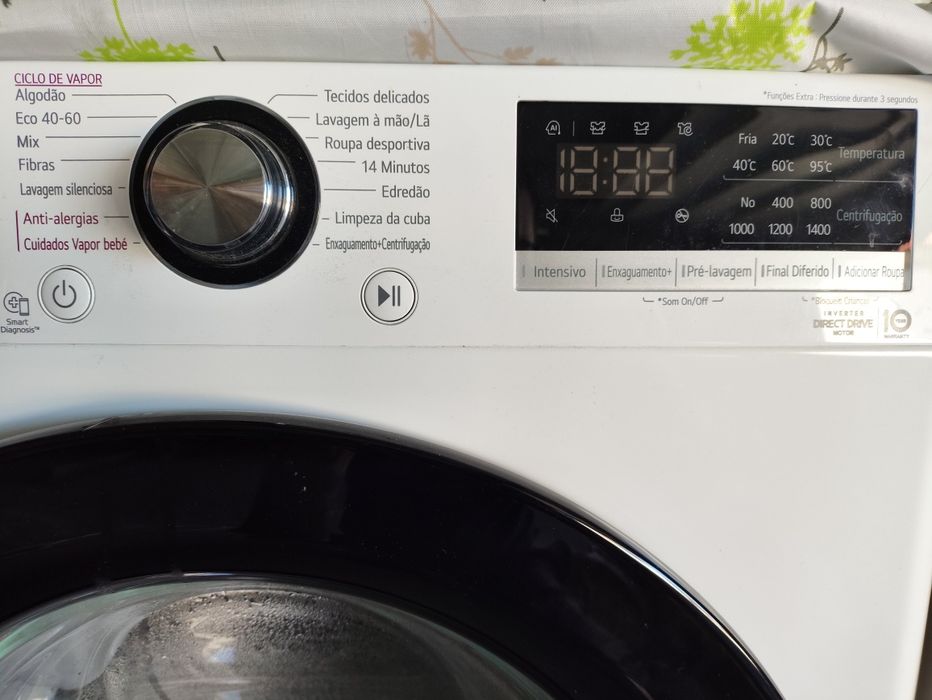 Máquina lavar LG 9KG