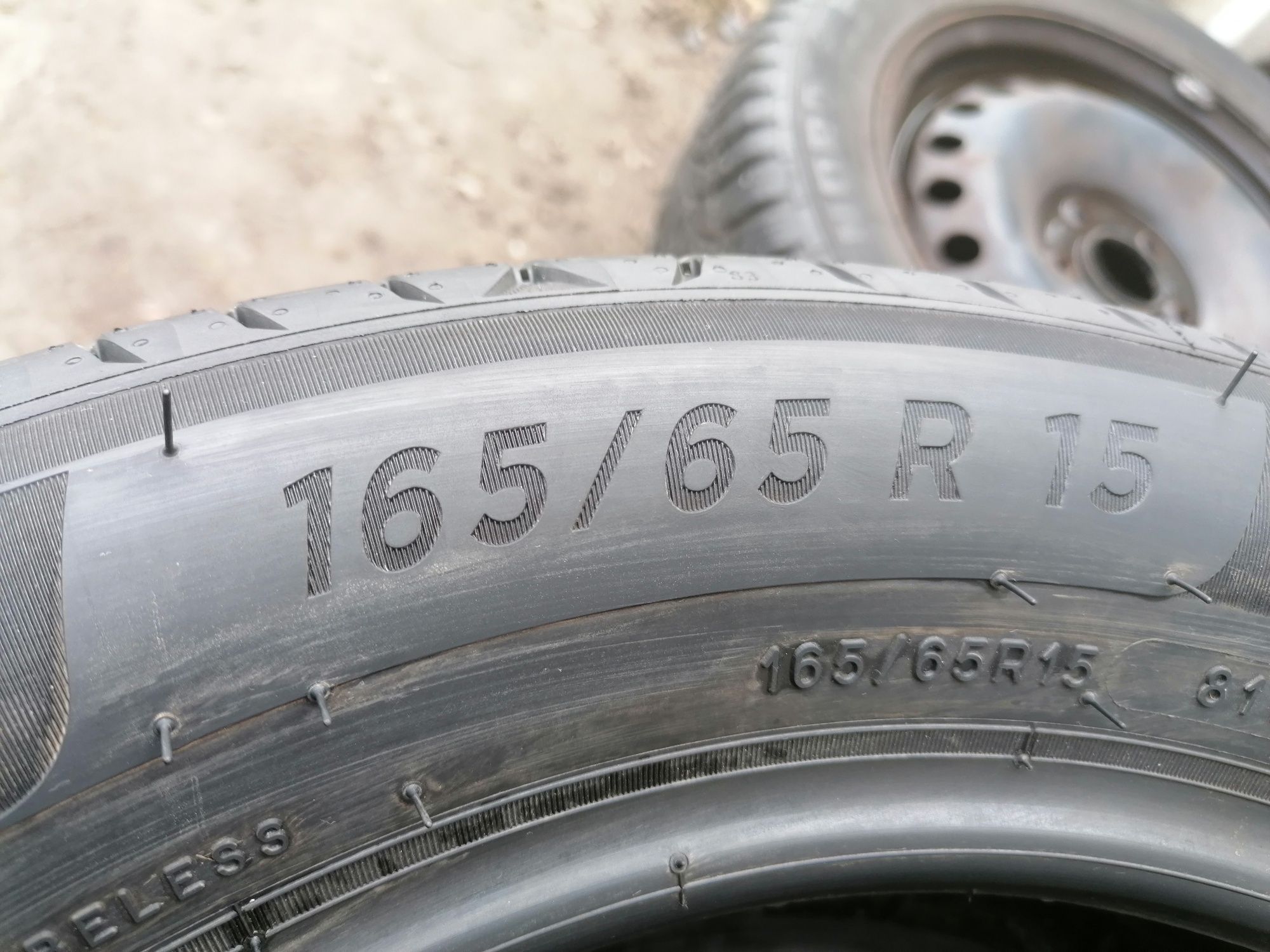 michelin 165 65 r15 2 szt nowe