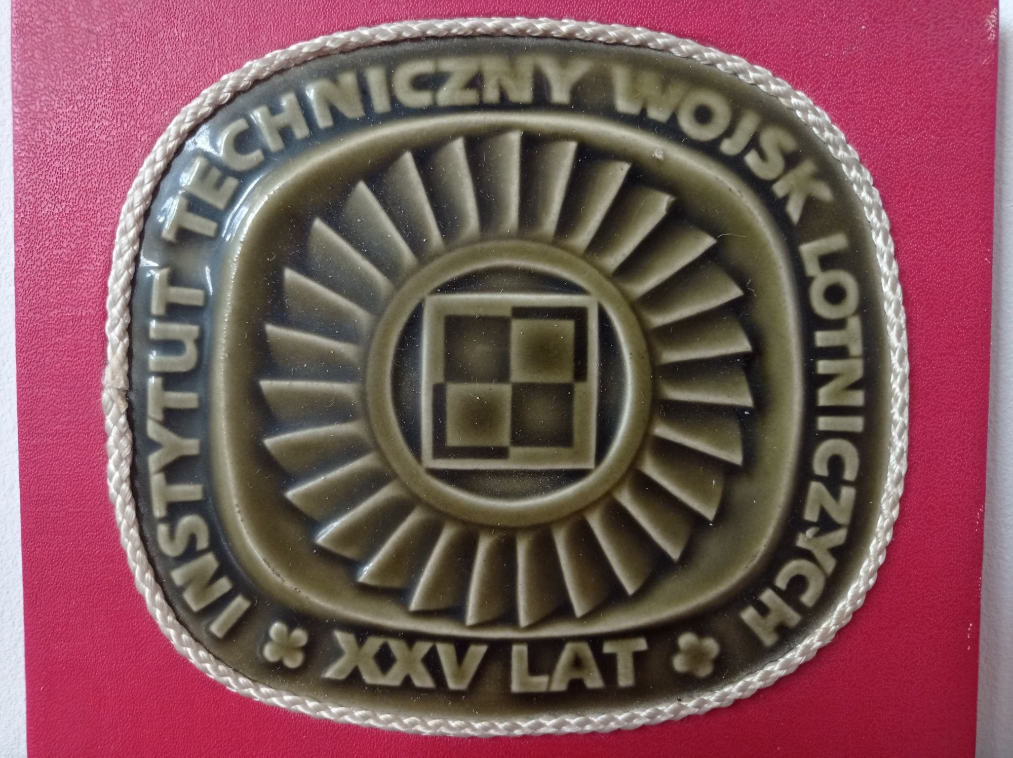 Kolekcjonerski medal XXV lat Instytut Techniczny Wojsk Lotniczych