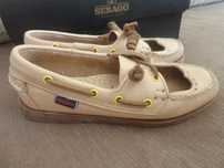 Кожаные мокасины Sebago 35 р., 36 р. , на узкую ножку